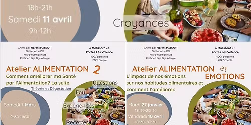 Atelier\/Conf\u00e9rence: Alimentation et sant\u00e9 1