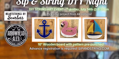 Sip & String at Arrowhead Ales