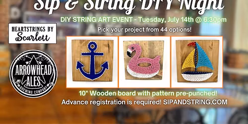 Sip & String at Arrowhead Ales