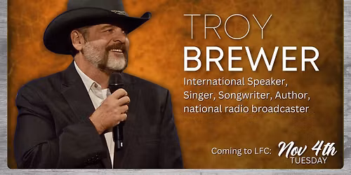 Troy Brewer -  One Night Only!