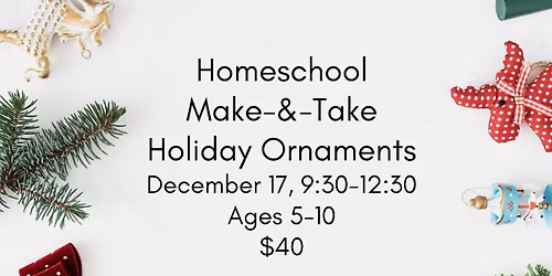 Make-&-Take Holiday Ornaments