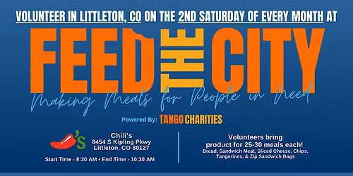 Feed The City Littleton: Making Meals for People In Need