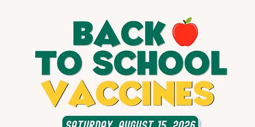 DCHHS Back to School Vaccines 
