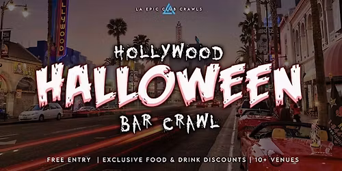 Halloween Hollywood Bar Crawl | Self-guided