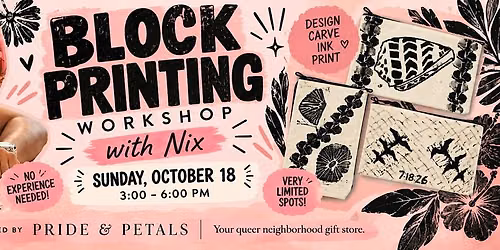 Block Printing Workshop
