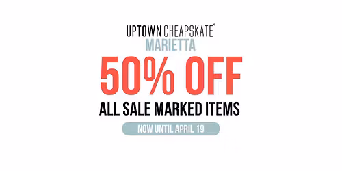 50% Off Spring Clearance Event
