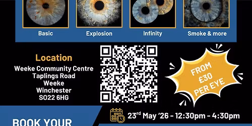 Winchester, Hampshire Eye Photography Pop-Up