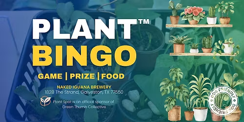 Plant Bingo Galveston - December Edition