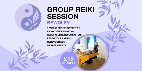 Energy Work - Group Reiki Healing Session