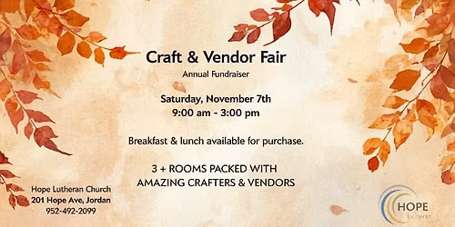 Hope's Craft & Vendor Fair