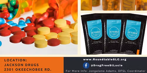 Drug Take Back Day hosted by Drug Free St. Lucie. 