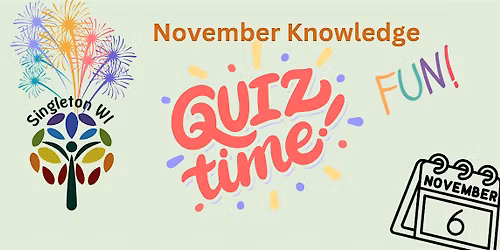 Singleton WI November Meeting - Quiz Night