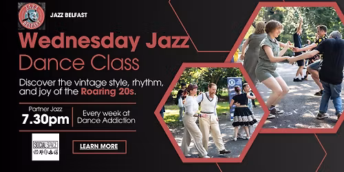 Wednesday Roaring 20s (Autumn 2025) - partner Jazz dance classes