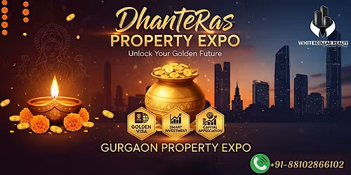 Book Your Free Tickets to the Grand Gurgaon Property Expo This Dhanteras!