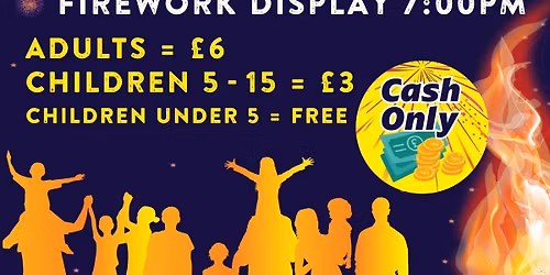 Attendance of Wiveliscombe Fireworks Display