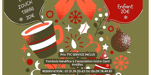 No\u00ebl tropical \u00e0 la Paillotte