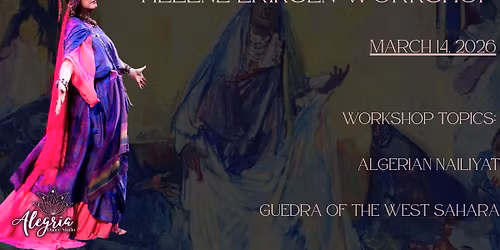 Helene Eriksen Workshops - Algerian Nailiyat &\u200b Guedra of the West Sahara