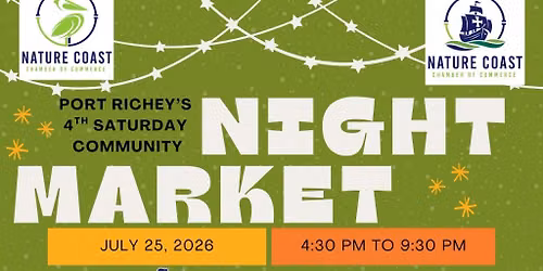 Port Richey's 4th Saturday Community Night Market