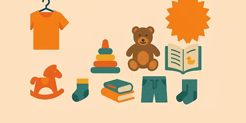 Kleeder- a Spillb\u00f6rs fir Grouss a Kleng