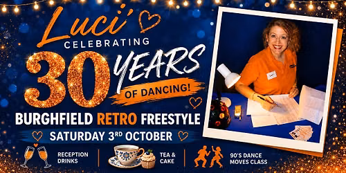 \ud83d\udc71\u200d\u2640\ufe0f \ud83e\udd42Luci's 30th Anniversary Retro Dance Night Celebrations!!