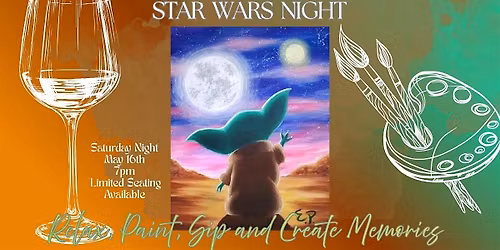 Paint and Sip Columbus \/ Star Wars Night