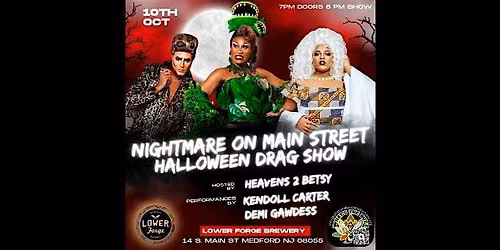 Nightmare On Main Street Halloween Drag Show