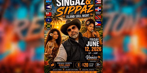 SINGAZ & SIPPAZ ISLAND SOUL NIGHT
