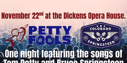 Petty Fools & Colorado Springsteen: Rock Legends Tribute Night