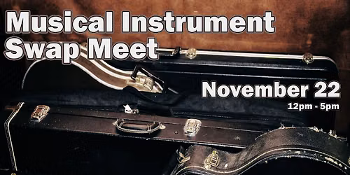 Musical Instrument Swap Meet at the Westside Bowl