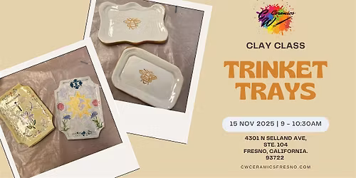 Clay Class: Trinket Trays