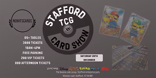 Stafford TCG Card Show