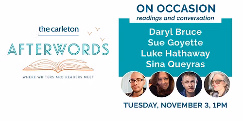 AfterWords Literary Festival presents On Occasion