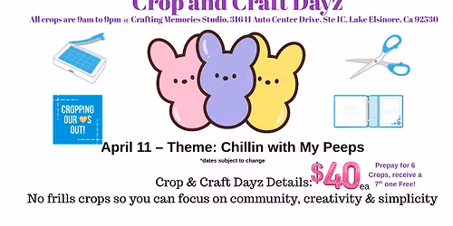 Chillin with My Peeps Crop & Craft-Scrapbooking\/Crafting