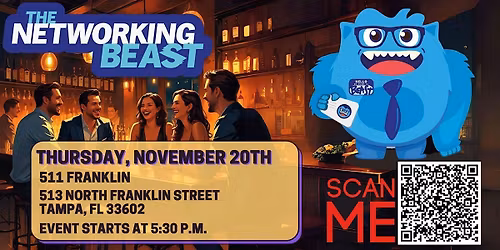 Networking Event & Business Card Exchange by The Networking Beast (TAMPA)