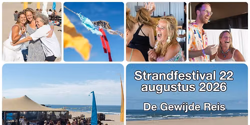Strandfestival De Gewijde Reis - 22 augustus 2026