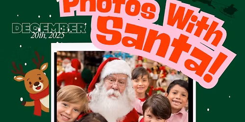 Free Photos with SANTA!