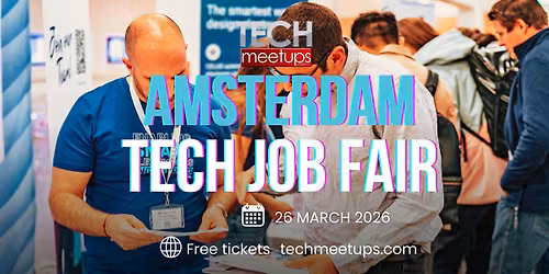 Amsterdam Tech Job Fair 2026