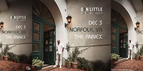 An evening with Son Little(solo acoustic)