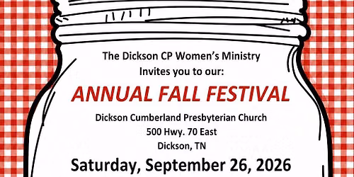 Annual Fall Festival