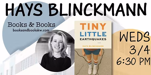 Hays Blinckmann - TINY LITTLE EARTHQUAKES