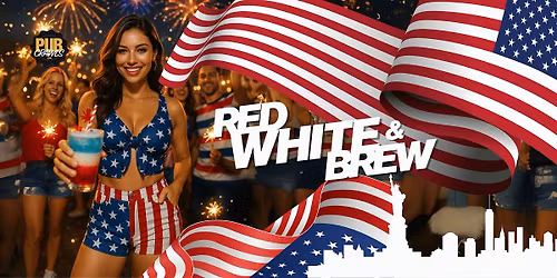 Jersey City Red White & Brew 4th of July Bar Crawl