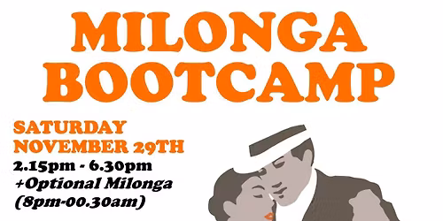 Milonga BootCamp, Intensive Immersion into Tango's most fun rhythm, Brighton (Nov 29 2025)