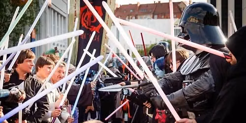 Pyrkon - przemarsz Star Wars