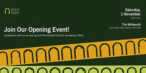 Muslim Artists Academy 2025: Launch Event