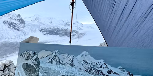 Art, Archival Photos, and Stories from the Gulkana Glacier