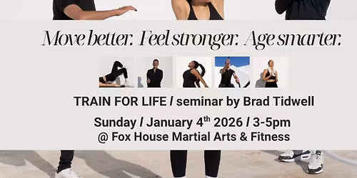 TRAIN FOR LIFE (FREE EVENT)
