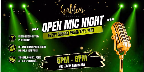 Open Mic at Galileo's