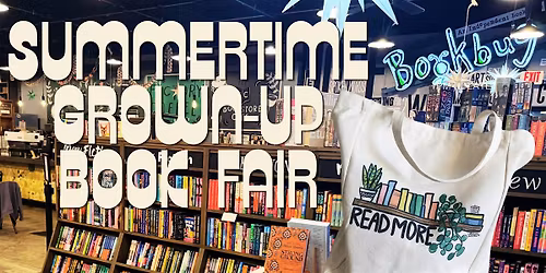 Summertime GROWN UP BOOK FAIR