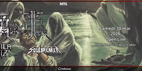 HEXECUTOR-Z\u00d6LD\u00cfER NO\u00cfZ-SOULBREAKER \/ Open Live St Alban \/ "an evening of Thrash"