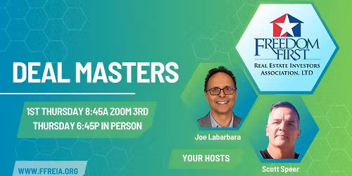 Deal Masters - In Person!